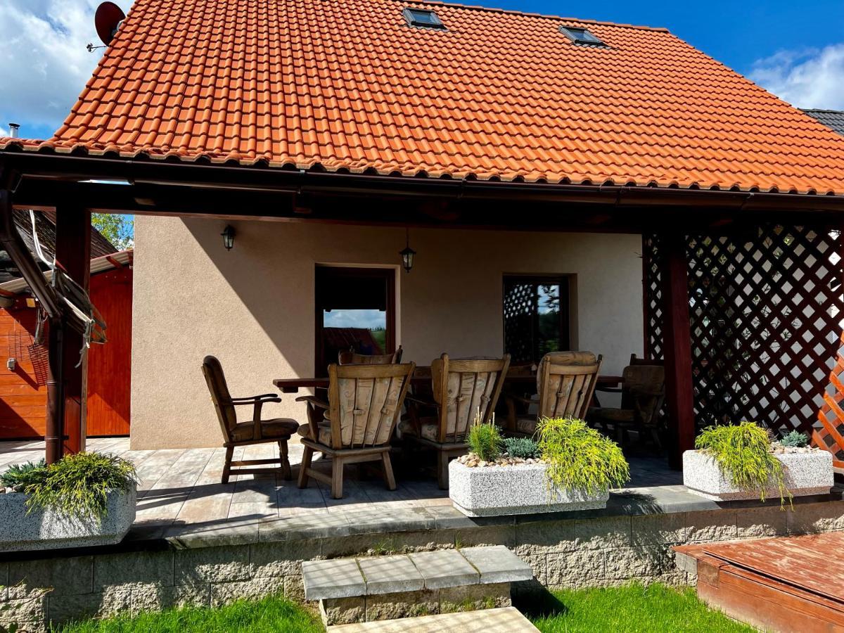 Chalupa Kadov Sněžné Exteriér fotografie
