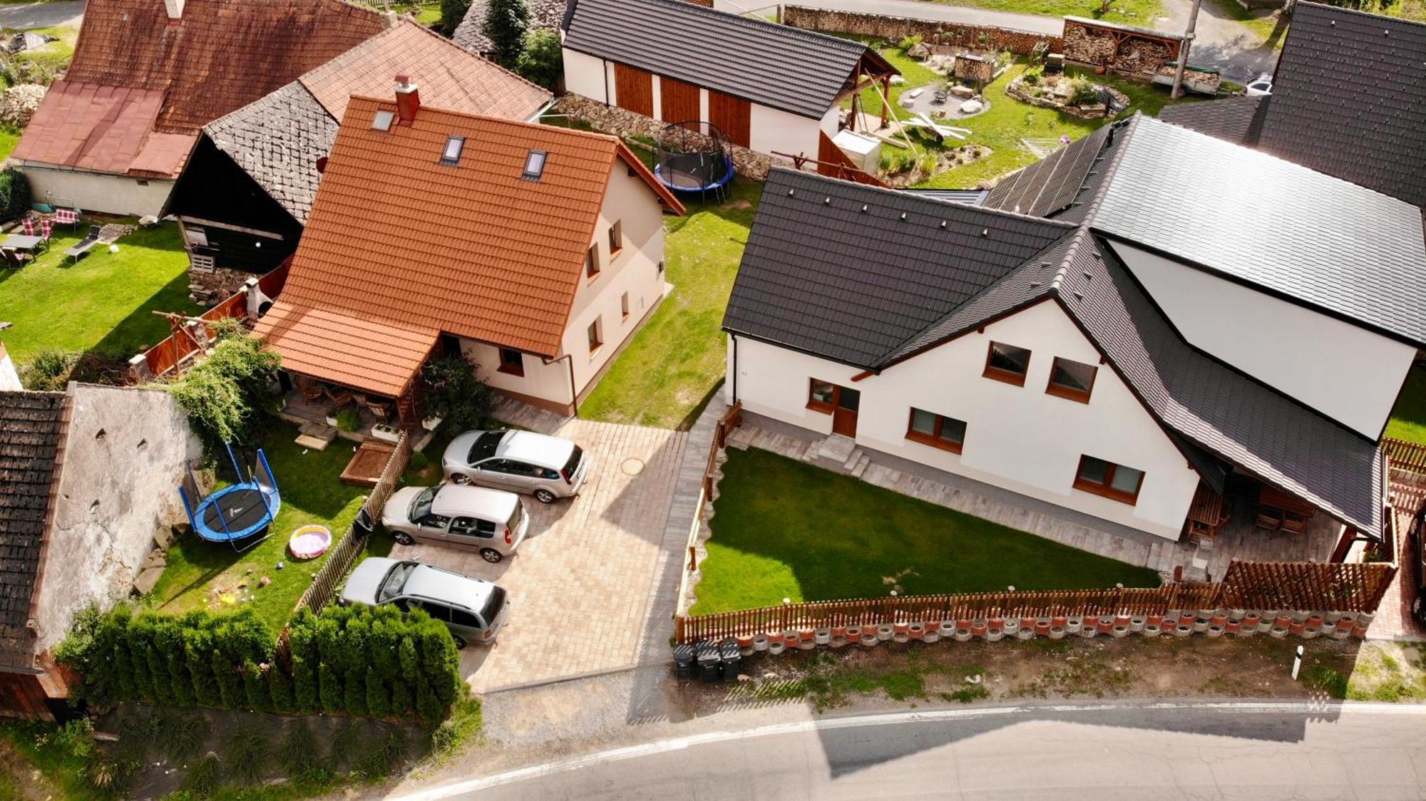Chalupa Kadov Sněžné Exteriér fotografie